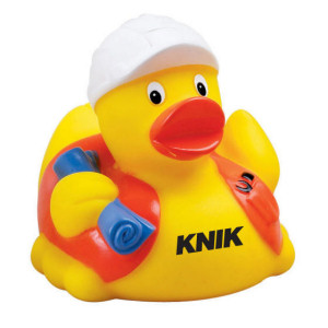 Promotional Rubber Ducks: Construction Worker Rubber Ducks